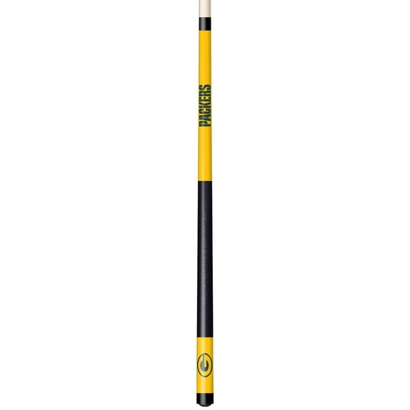 Imperial Green Bay Packers Team Color Laser-Etched Cue Stick