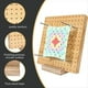 thumbnail image 5 of Kit de Tablero de Bloqueo de Ganchillo de Madera con Pasadores de Varilla de Acero Inoxidable para Tejer Granny Squares, Tablero de Ganchillo, Manualidades, 23,5 cm, 5 of 5