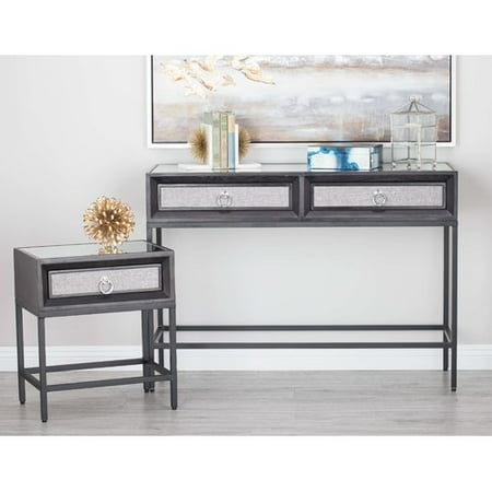 Cole Grey 3 Piece Wood Metal Mirror Console Table Set Com - 3 Drawer Wood Mirror Dresser By Cole Grey Cole Grey 3 Piece Wood Metal Mirror Console Table Set Com - 3 Drawer Wood Mirror Dresser By Cole Grey
