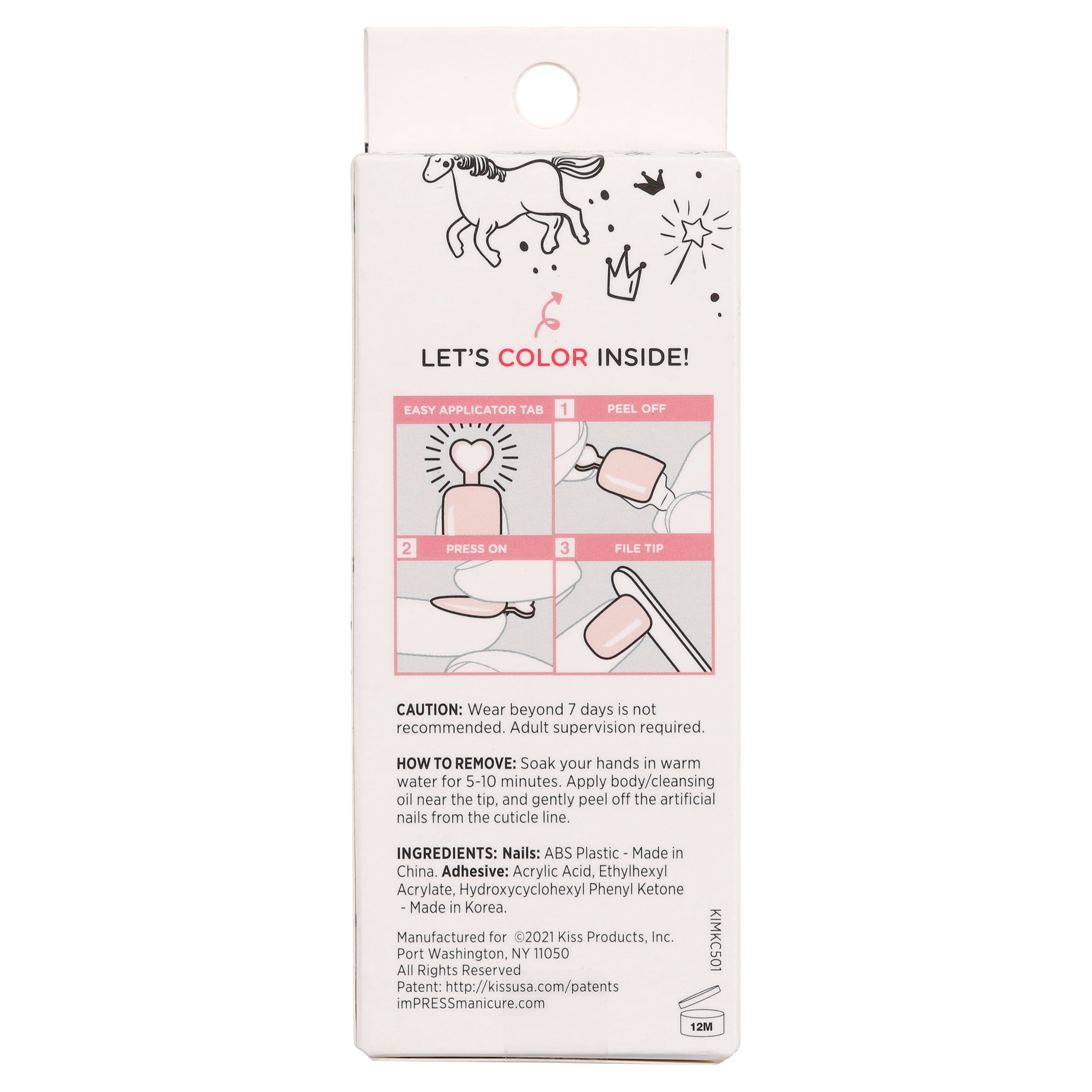 imPRESS MINI Press-on Manicure - Dreamland, Short