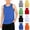 Black, variant on YUANxueke Boys & Girls Cotton Tank Top Sleeveless Undershirt Kids Casual Crew Neck T-Shirt Summer Cami Tank Workout T-Shirt for 1-11 Years