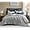 Light Grey, variant on Queen Comforter Set, Bed in A Bag 7-Pieces, Light Grey Textured All Season Comfortable Bedding Sets with Comforter, Sheets, Pillowcases & Shams (Light Grey, 90"x90")