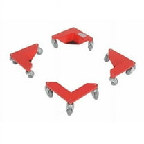 Vestil Manufacturing CMD-A-200-4PK 200 lbs Aluminum Corner Mover Dolly - Pack of 4