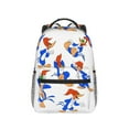 thumbnail image 6 of Woody Woodpecker Backpacks Cute Cartoon Casual School Laptop Bag, College Students Bookbag Computer Bag for Travel Hiking Work, 6 of 6