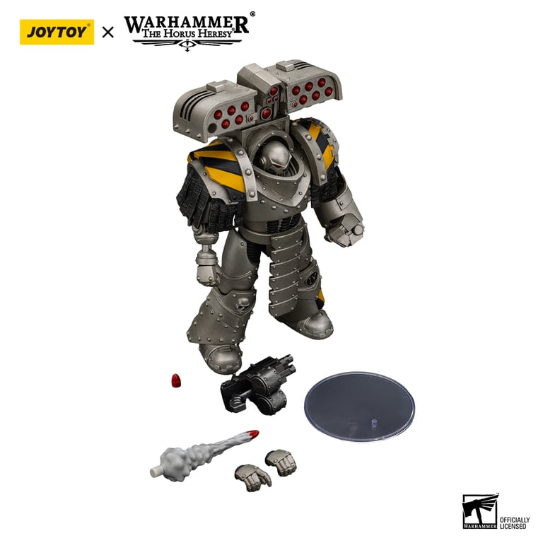 1/18 JOYTOY x Warhammer 40k Crimson Slaughter Lord in Terminator Armour Figure