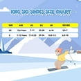 thumbnail image 5 of Kids Ski Socks, 2 Pairs Warm Thick Snow Socks for Boys Girls Toddler Winter Skiing Snowboarding, 5 of 5