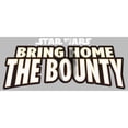 thumbnail image 2 of Men's Star Wars: The Mandalorian Bring Home the Bounty Graphic Tee Silver Small, 2 of 4