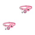 thumbnail image 2 of Collar rastreador de mascotas Methold 2piezas Rosa, 2 of 6