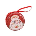 thumbnail image 3 of Monedero navideño, mini cartera de dibujos animados, monedero compacto y moderno para monedas, pequeño para joyas y baratijas, ideal para fiestas anciano de barba blanca, 3 of 6