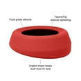thumbnail image 3 of Kurgo Splash Free Wander Water Bowl, No Spill Dog Travel Bowl, Portable No Mess Bowl for Dogs, Splash Less Car Bowl for Pets, Car Accessories, 24 ounces (Chili Red), 3 of 12