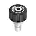thumbnail image 4 of Conector Puntas de lavadora a presión de 3/4 de pulgada Pistola de agua de acero inoxidable (A), 4 of 4