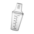 thumbnail image 4 of Cócteles transparentes Shaker mezclando taza de fugas Prácticas prácticas de barra de barra resistente para bebidas para el restaurante Viaje en casa 500 ml, 4 of 8