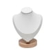 thumbnail image 4 of Exhibición Busto Modelo Titular de joyería Organizador de almacenamiento estable Colgante Cadena Soporte Titular para tocador Salón S blanco Fernando busto de exhibición de collar, 4 of 7