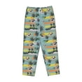 thumbnail image 4 of Xecao Hawaiian Style Women's Straight Lounge Pajama Pants: The Epitome of Relaxed Sleepwear, 4 of 9
