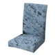 thumbnail image 5 of Funda elástica corta para silla de comedor, protector de asiento, funda para banquete o fiesta Tinta de salpicadura gris, 5 of 9