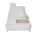 thumbnail image 5 of Topcobe 1 Door Closet, Accent Storage Cabinet Suitable for Living Room, Entryway, Bedroom, White, 5 of 8