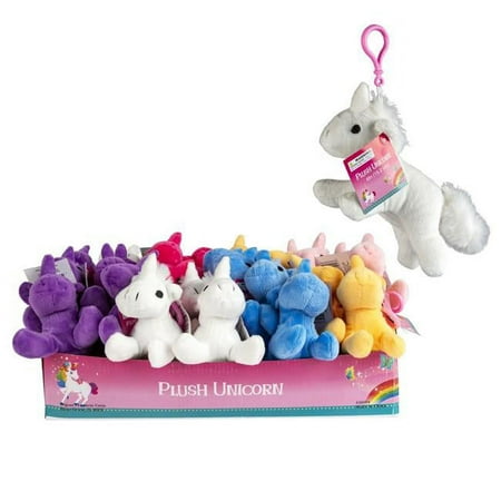 DDI 2343280 6 in. Plush Unicorn, Assorted Color - Case of 36