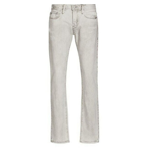 Frame L'Homme Men's Slim Fit Distressed Jeans in Calverton-Size 33/33