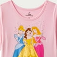 thumbnail image 2 of Disney Princess Cinderella Belle Aurora Long Sleeve Dress (Girls), Sizes 2T-10, 2 of 7