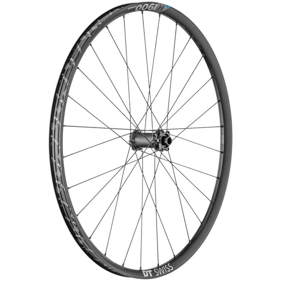 DT Swiss H 1900 Spline 30 Front Wheel 27.5in 15x110mm DT 370 Hub 6-Bolt Black