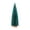 Blue Green 35cm, variant on LShunze Mini Christmas Trees Sisal Snow Frost Tree Artificial Winter Mini Pine with Wooden Base Xmas Small Bottle Brush Trees for Christmas Decoration