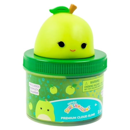 Original Squishmallows Ashley The Apple Premium Cloud Green Slime