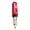 Red, variant on Ergonomic Multiple Angled Ratcheting Screwdriver Tool Featuring Compact Concealed Storage Design 3.5Nm Torques