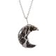 thumbnail image 1 of Zhuge Colgante de collar con forma de árbol de la vida, accesorios para collares para hombres y mujeres, colgante de luna de grava de cristal de colores (hilo de plata negro), 1 of 5