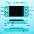 thumbnail image 4 of Consolas de videojuegos portátiles Retro de 3 pulgadas, juegos clásicos integrados, batería recargable, sistema de consolas de juegos portátiles de estilo portátil Rojo Verde Cocina, Decoración y Otros, 4 of 5