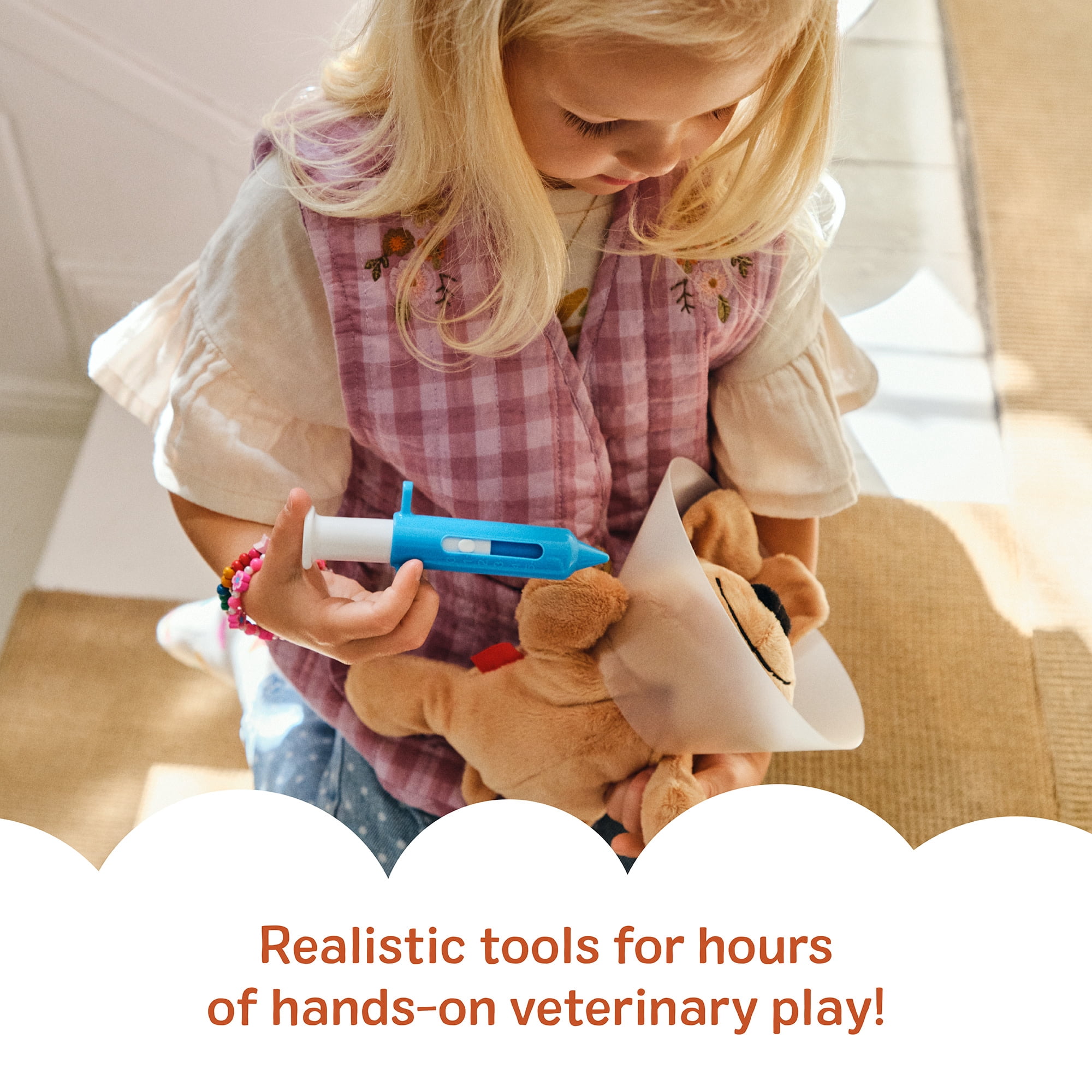 Melissa & Doug Examine and Treat Pet Vet Play Set (24 Pieces)