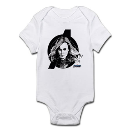 

CafePress - Captain Marvel - Baby Light Bodysuit