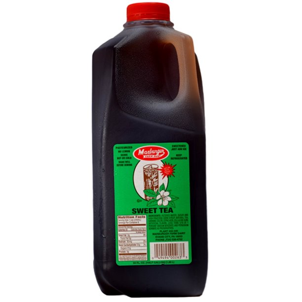 Marburger Farm Dairy Sweet Tea Half Gallon Walmart Com Walmart Com