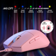 thumbnail image 3 of Mouse Gamer Redragon K1ng Rosa M724-1k Alámbrico 12,400 DPI Ultraligero, Polling 1000Hz, 3 of 5