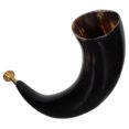 thumbnail image 3 of Cuerno vikingo: cuerno de buey natural para cosplay, accesorios para fiestas de Halloween y celebraciones al aire libre., 3 of 6