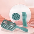 thumbnail image 4 of Hair Brush Comb Set, Portable Create Hairstyles Hair Brush Paddle Comb Set  for Friend for Bedroom, 4 of 7