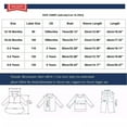 thumbnail image 2 of biudgviw Toddler Baby Girls Boys Fleece Jackets Winter Warm Lined Long Sleeve Hooded Outwear Soft Zip up Puffer Coats, 2 of 2
