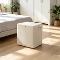 thumbnail image 5 of Large Capacity Storage Container, Folding Clothes Storage Bag, Portable Wardrobe Fabric Storage Bins, Closet Organizer for Shelves with Handles and Zipper,1PCS, 5 of 6