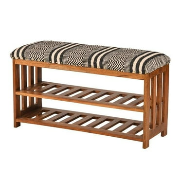 Upholstered Entryway Storage Bench
