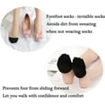 thumbnail image 3 of Ball of Foot Cushion Socks Seamless Toe Topper Socks Half forefoot socks Non-Slip Pain Relief Toe Half Socks, 3 of 6