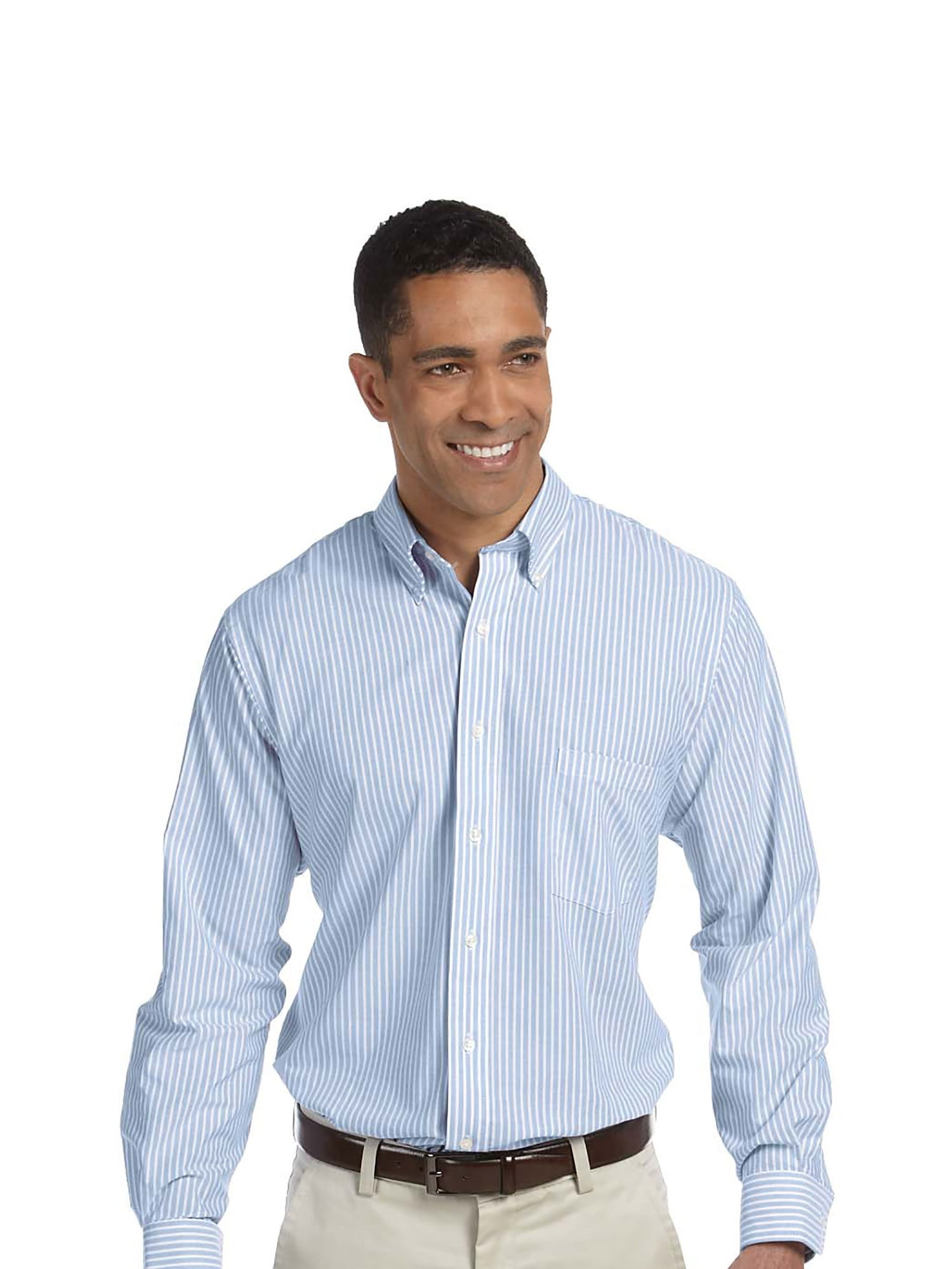 Shirt boys size 6 new dress white 60/% cotton 40/% polyester Van Heusen pocket