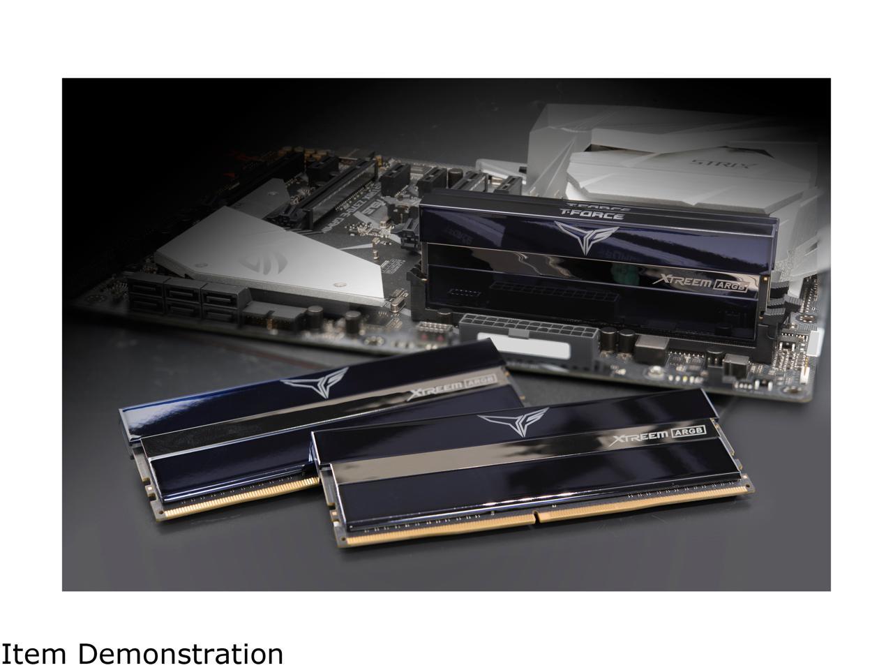 メモリー T-FORCE XTREEM DDR4 16x2 3600mhz Team T-Force XTREEM ARGB 16GB (2 x 8GB) 288-Pin PC RAM DDR4 3600