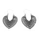 thumbnail image 1 of Women Retro Bohemian Alloy Hollow Out Hearts Earrings Jewelry Antique Silver----Antique Silver--Product code 60568 Antique Silver, 1 of 5