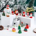 thumbnail image 4 of Christmas Micro Landscape Ornaments Christmas Tree Snowman Decoration V4G3, 4 of 9