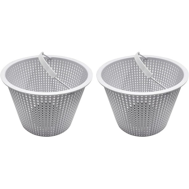 Poolzilla 2 Pack 7" Weighted Skimmer Basket for SP1082, 2Pack, Heavy