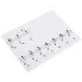 thumbnail image 3 of Yazoeia Life Piano Stickers for 88 Key Keyboards Removable Complete Notes with Numbers Transparent and Colorful CJC912-146098, 3 of 9