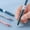 Dark Blue, variant on Aesthetic Gel Pens 0.5Mm Black Ink Quick Dry Smooth Writing Japanese Pen Cute Desk Accessory For Journal Planner Note Taking