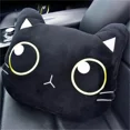 thumbnail image 3 of Almohada para el cuello del coche, almohada de dibujos animados para el espejo retrovisor, cojín para el cuello con forma de gato, accesorio para el coche para mujer, cinturón de seguridad, almohadill, 3 of 5