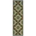 thumbnail image 1 of Oriental Weavers Caspian 2'3" x 7'6" Tapis de Course Tissé à la Machine en Brun, 1 of 1