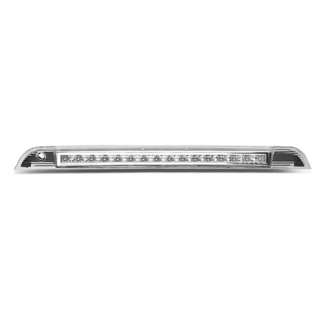 1st Gen Lens for chevy equinox / pontiac torrent led third brake lights lamps (chrome housing / clear lens) 1st gen ()