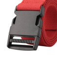 thumbnail image 2 of serony Outdoor Breathable Men Waist Belt Quick Release Buckle Red, 2 of 9